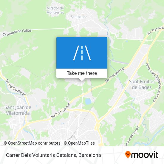 Carrer Dels Voluntaris Catalans map