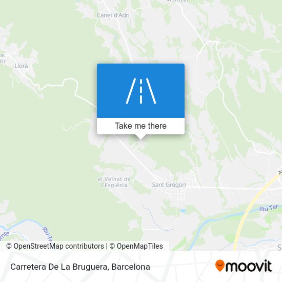 Carretera De La Bruguera map
