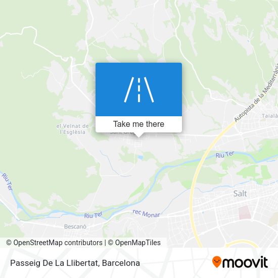 Passeig De La Llibertat map