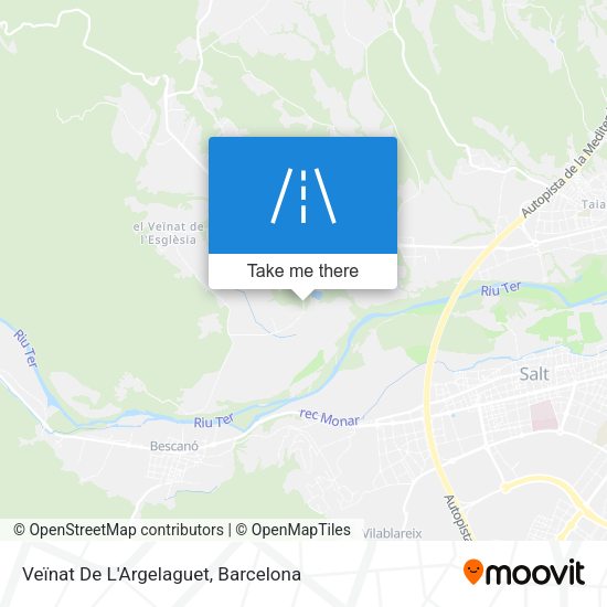 Veïnat De L'Argelaguet map
