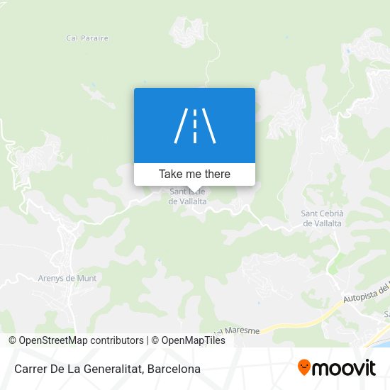 Carrer De La Generalitat map