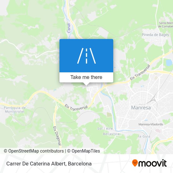 Carrer De Caterina Albert map
