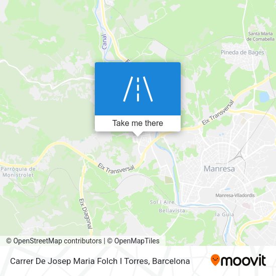 Carrer De Josep Maria Folch I Torres map
