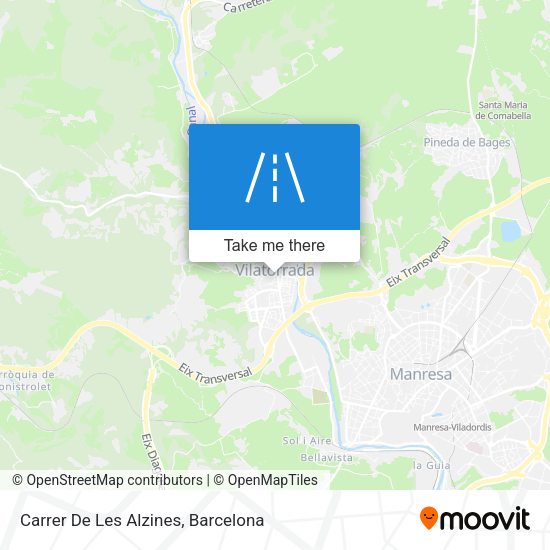 Carrer De Les Alzines map