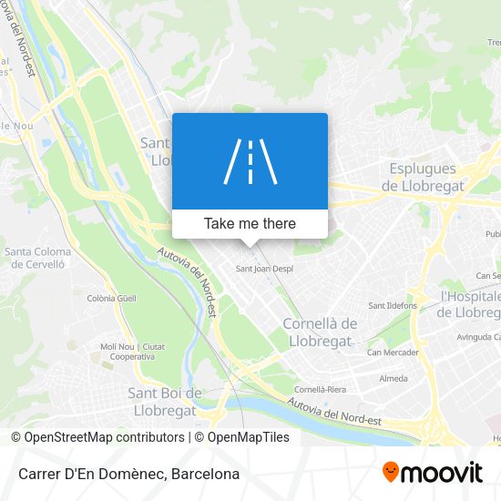 Carrer D'En Domènec map