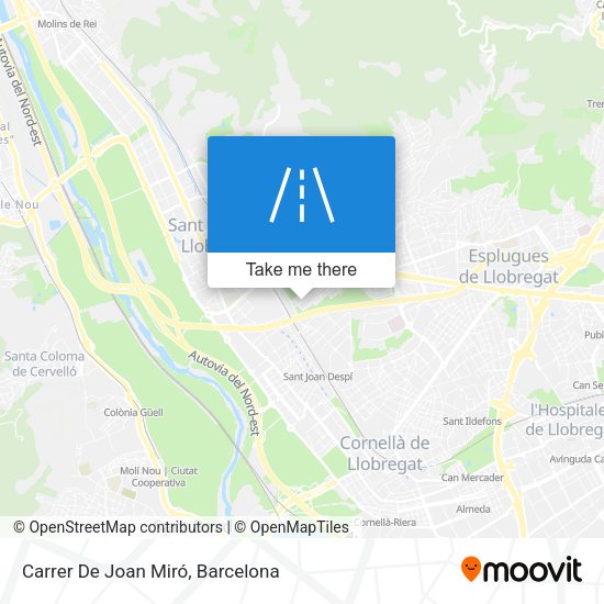 Carrer De Joan Miró map