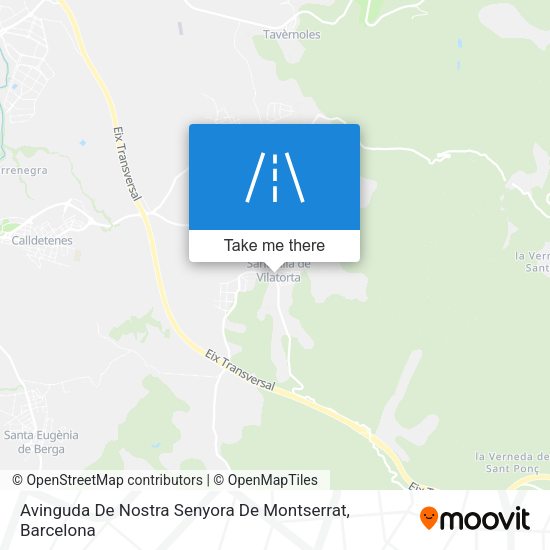 Avinguda De Nostra Senyora De Montserrat map