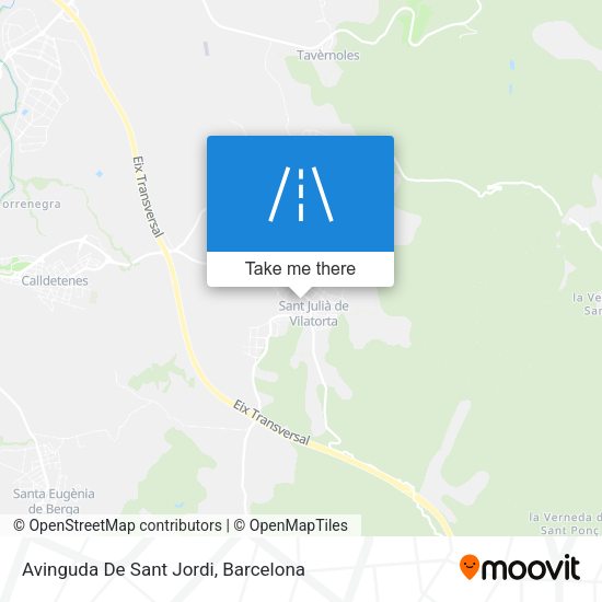 Avinguda De Sant Jordi map