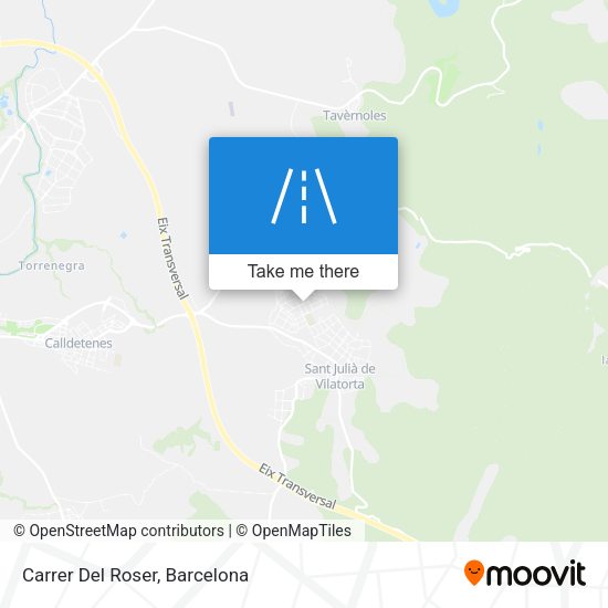 Carrer Del Roser map