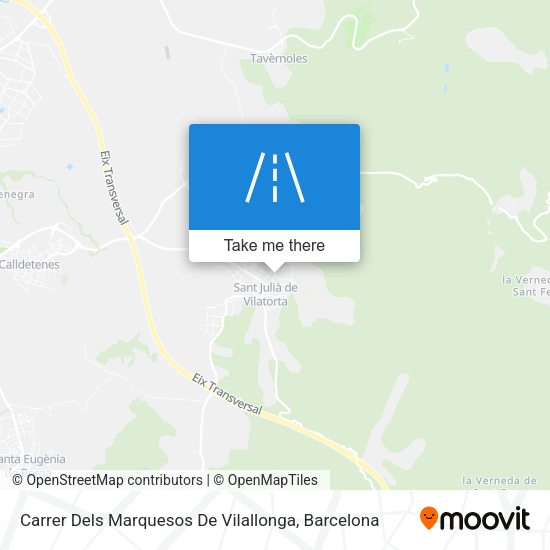 Carrer Dels Marquesos De Vilallonga map