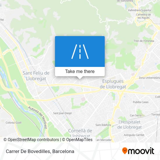 Carrer De Bovedilles map