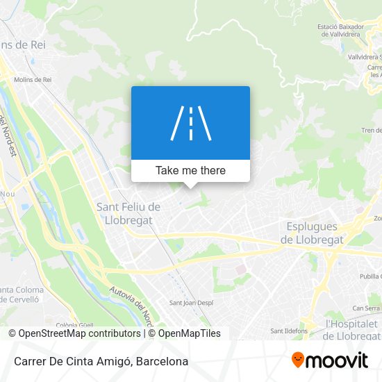 Carrer De Cinta Amigó map