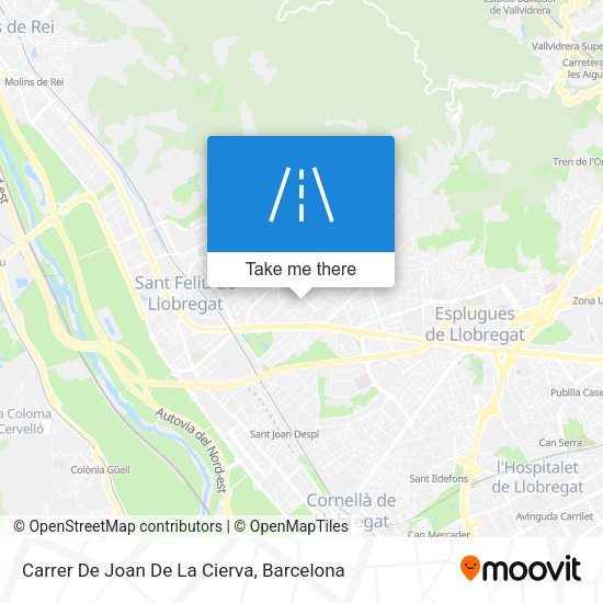 Carrer De Joan De La Cierva map