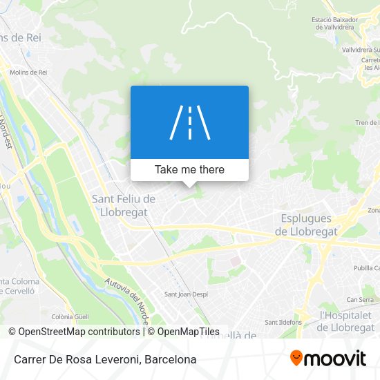 Carrer De Rosa Leveroni map