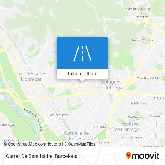 Carrer De Sant Isidre map