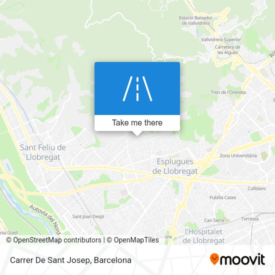 Carrer De Sant Josep map
