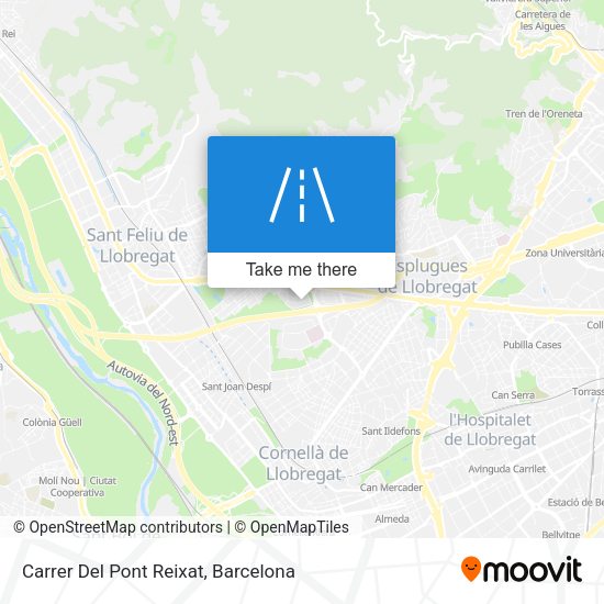 Carrer Del Pont Reixat map
