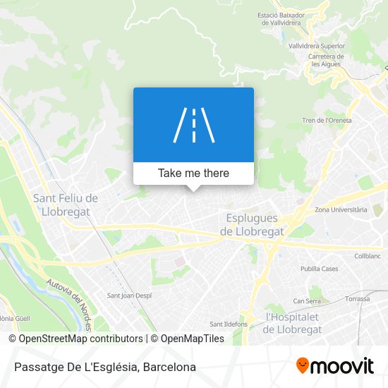 Passatge De L'Església map