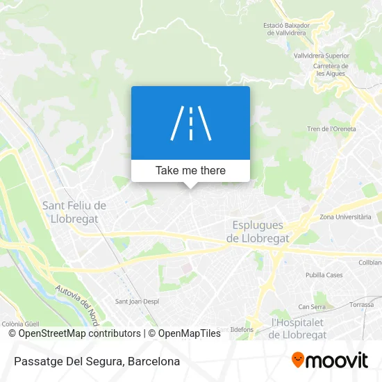 Passatge Del Segura map