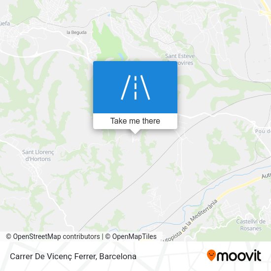 Carrer De Vicenç Ferrer map