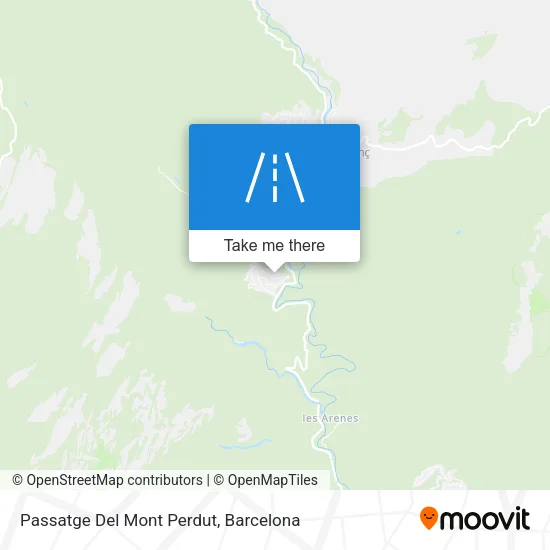 Passatge Del Mont Perdut map