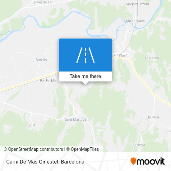 Camí De Mas Ginestet map