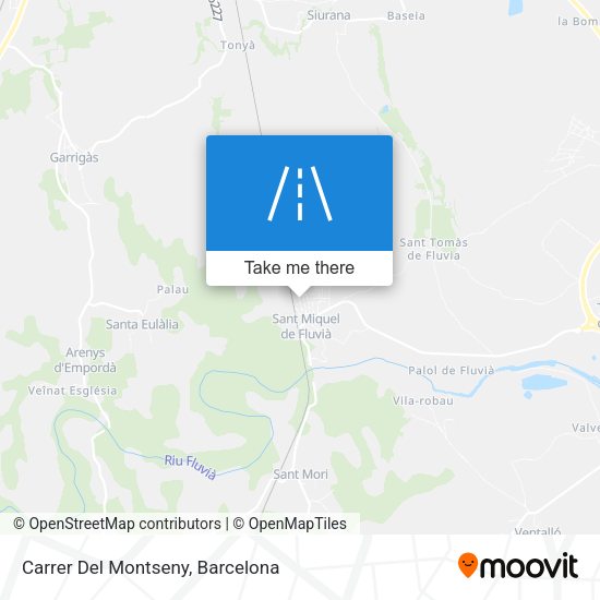 Carrer Del Montseny map