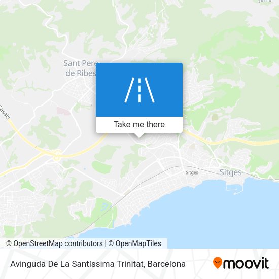 Avinguda De La Santíssima Trinitat map
