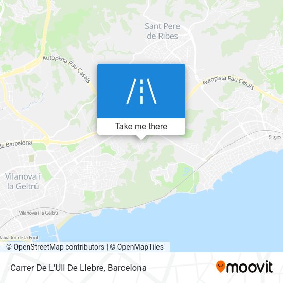 Carrer De L'Ull De Llebre map