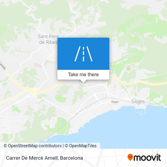 Carrer De Mercè Amell map