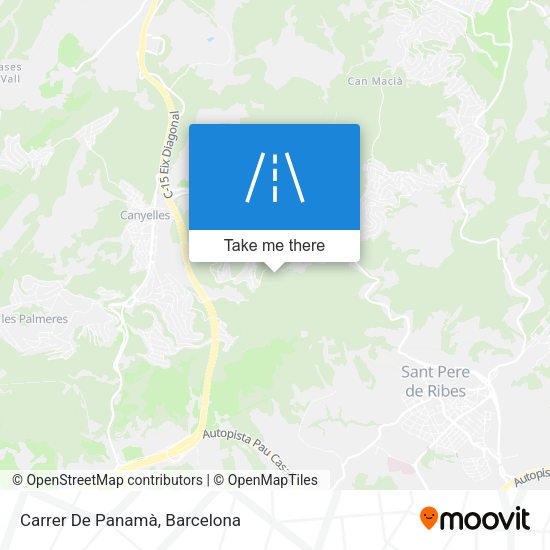 Carrer De Panamà map