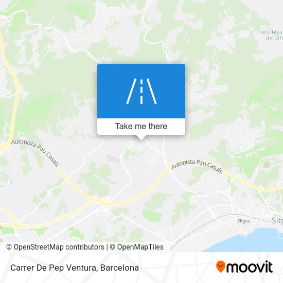 Carrer De Pep Ventura map