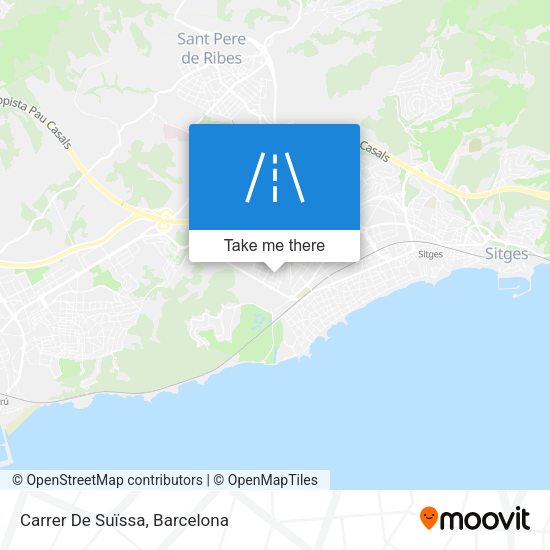 Carrer De Suïssa map