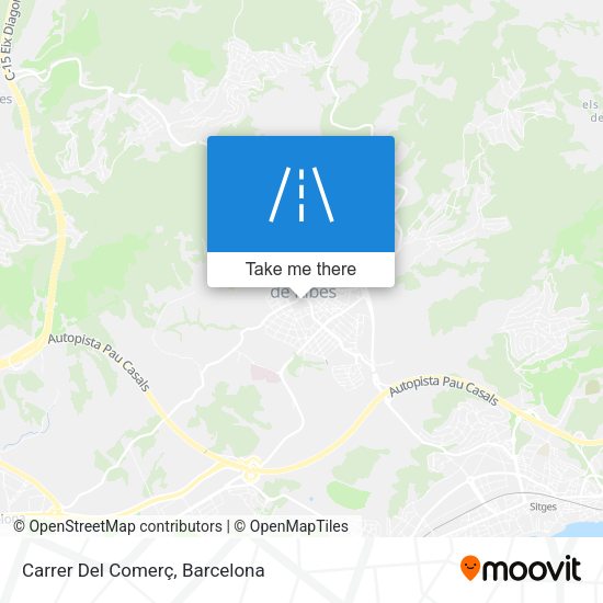 Carrer Del Comerç map