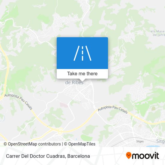 Carrer Del Doctor Cuadras map