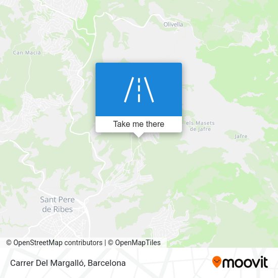 Carrer Del Margalló map
