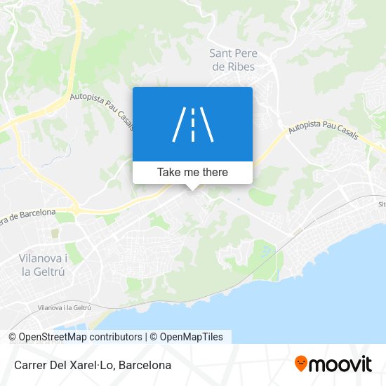 Carrer Del Xarel·Lo map