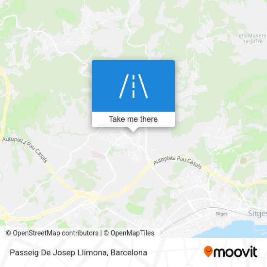 Passeig De Josep Llimona map