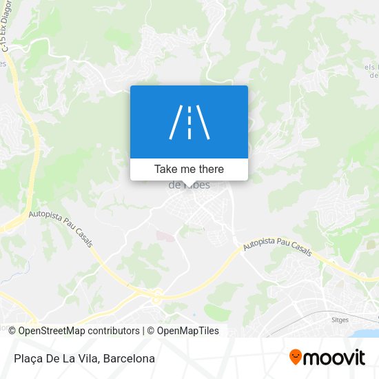Plaça De La Vila map