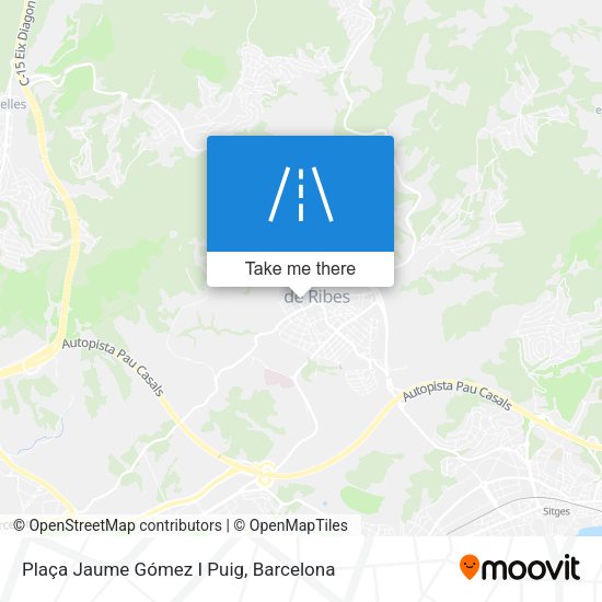 Plaça Jaume Gómez I Puig map