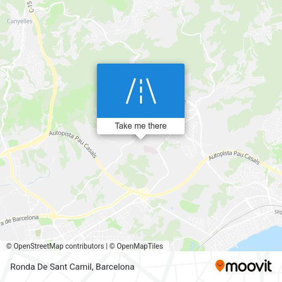 Ronda De Sant Camil map