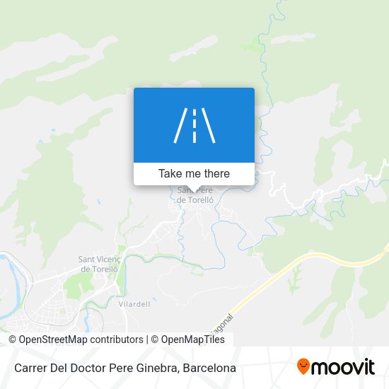 Carrer Del Doctor Pere Ginebra map