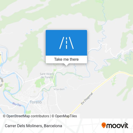 Carrer Dels Moliners map