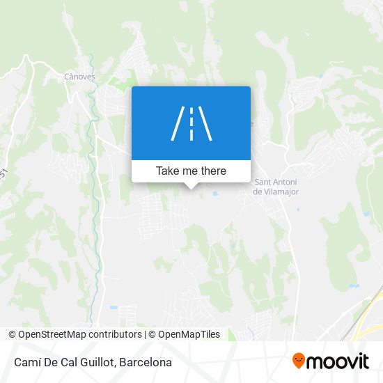 Camí De Cal Guillot map
