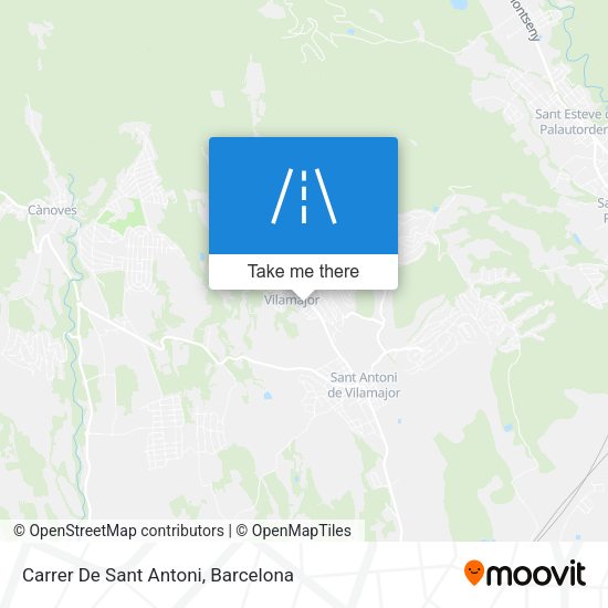 Carrer De Sant Antoni map