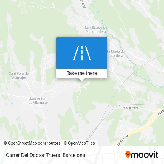 Carrer Del Doctor Trueta map
