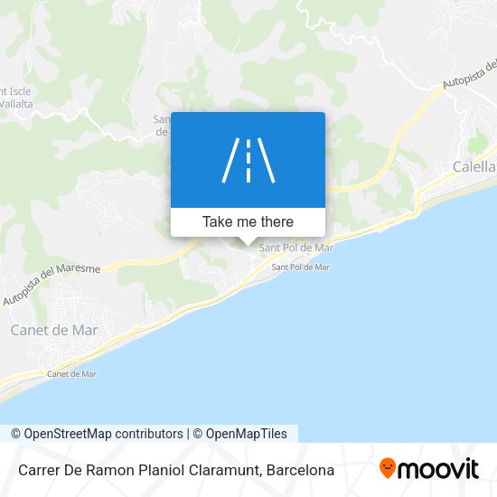 Carrer De Ramon Planiol Claramunt map
