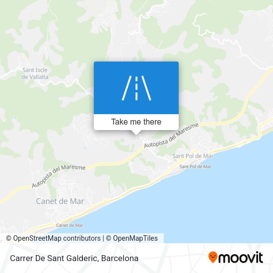 Carrer De Sant Galderic map