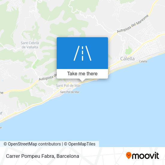 Carrer Pompeu Fabra map