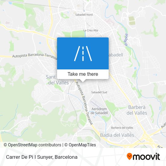 Carrer De Pi I Sunyer map